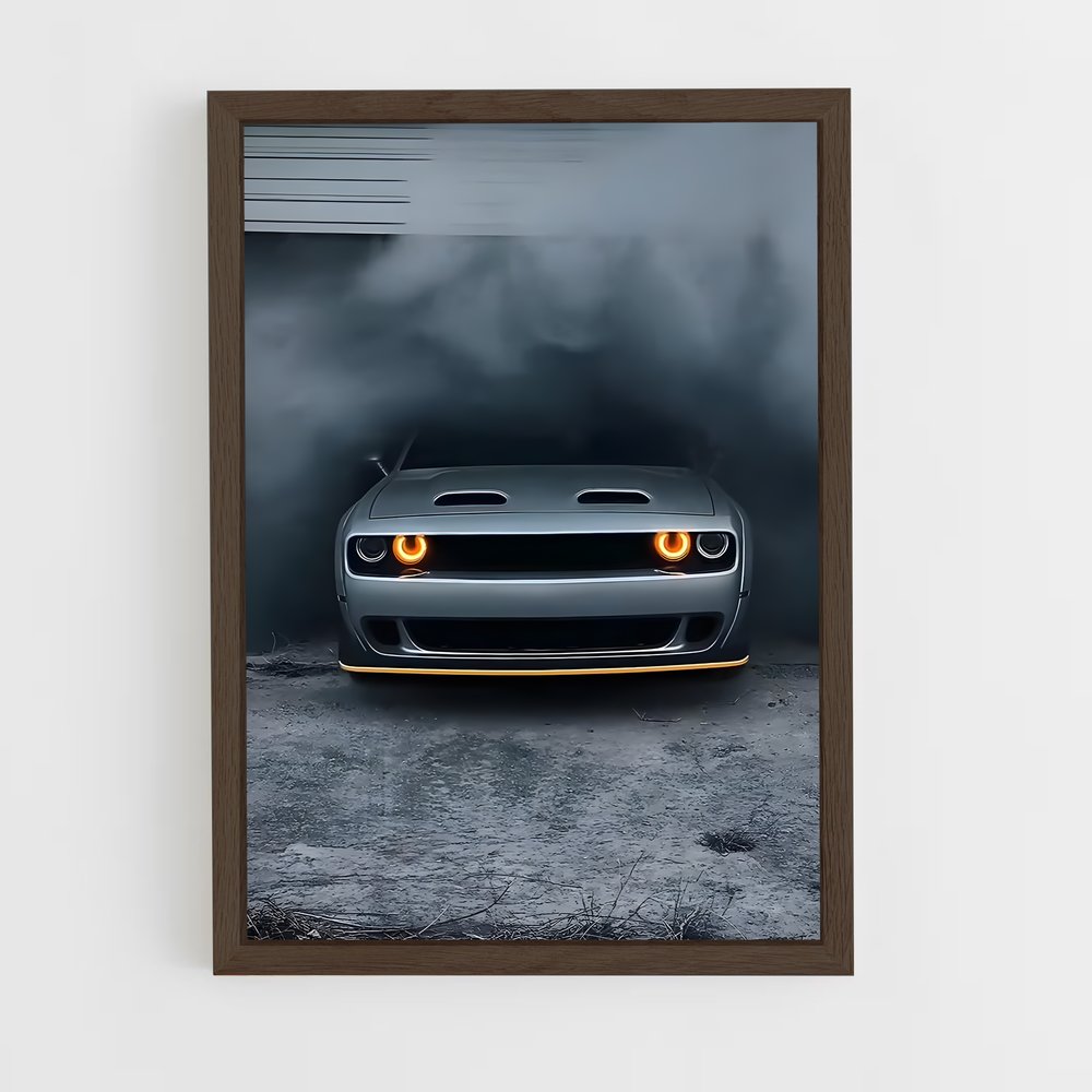 Poster Challenger de srt – affiche Dodge (vue 5)